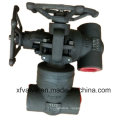 Forged Steel A105 Pressure Seal Thread End NPT Gate Valve